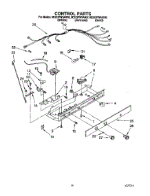 11 - Control parts for Whirlpool Refrigerator 8ED22PWXAG02 from AppliancePartsPros.com