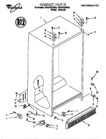 Cabinet parts for Whirlpool Refrigerator 82       4421985 from AppliancePartsPros.com