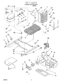 07 - Unit parts for Whirlpool Refrigerator 6ED20TKXFW01 from AppliancePartsPros.com