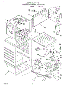 03 - Liner parts for Whirlpool Refrigerator 3VET19NKFW01 from AppliancePartsPros.com