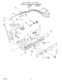 08 - Control, Lit / Optional parts for Whirlpool Refrigerator 4ED20ZKXFN00 from AppliancePartsPros.com