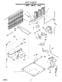 06 - Unit, Lit / Optional parts for Whirlpool Refrigerator 8ET18ZKXDN03 from AppliancePartsPros.com