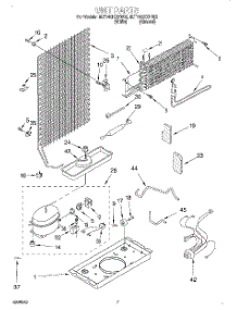 04 - Unit parts for Whirlpool Refrigerator 8ET14GKXFN02 from AppliancePartsPros.com