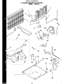 06 - Unit, Lit / Optional parts for Whirlpool Refrigerator 4ET18ZKXDN01 from AppliancePartsPros.com