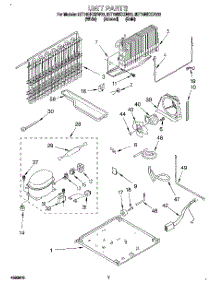 04 - Unit parts for Whirlpool Refrigerator 3ET16NKXDN00 from AppliancePartsPros.com