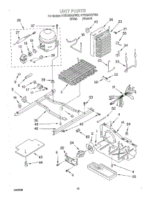 09 - Unit parts for Whirlpool Refrigerator 4YED25DQFN02 from AppliancePartsPros.com