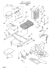 07 - Unit parts for Whirlpool Refrigerator 3XARG478GF00 from AppliancePartsPros.com