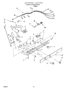 08 - Control, Lit / Optional parts for Whirlpool Refrigerator 3XARG478GF00 from AppliancePartsPros.com