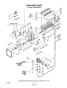 11 - Icemaker parts for Whirlpool Refrigerator 3ED26MMXRWR0 from AppliancePartsPros.com