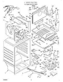 02 - Liner parts for Whirlpool Refrigerator 3XARG477GF01 from AppliancePartsPros.com