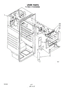 03 - Liner parts for Whirlpool Refrigerator ET18CKXMWR0 from AppliancePartsPros.com