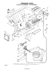 07 - Ice Maker parts for Whirlpool Refrigerator ET14JMXMWR1 from AppliancePartsPros.com