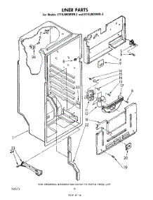 04 - Liner , Lit / Optional parts for Whirlpool Refrigerator ET14JMXMWR3 from AppliancePartsPros.com