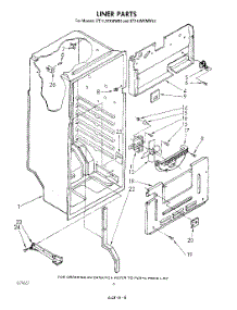 04 - Liner , Lit / Optional parts for Whirlpool Refrigerator ET14JMXMWR6 from AppliancePartsPros.com