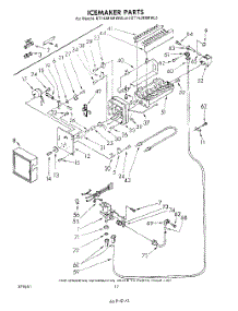 07 - Icemaker parts for Whirlpool Refrigerator ET14JMXMWR6 from AppliancePartsPros.com