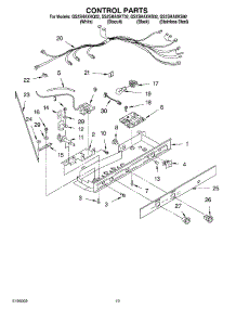 11 - Control Parts parts for Whirlpool Refrigerator GS2SHAXKB02 from AppliancePartsPros.com