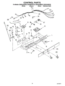 10 - Control parts for Whirlpool Refrigerator GS6SHAXKS02 from AppliancePartsPros.com