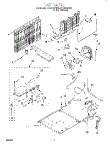 04 - Unit parts for Whirlpool Refrigerator ET18NKXFW00 from AppliancePartsPros.com