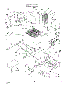 09 - Unit parts for Whirlpool Refrigerator TS22AEXHW03 from AppliancePartsPros.com