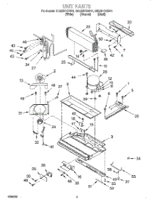 06 - Unit parts for Whirlpool Refrigerator GB22DKXGW01 from AppliancePartsPros.com