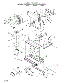 06 - Unit parts for Whirlpool Refrigerator GB22DKXJW00 from AppliancePartsPros.com