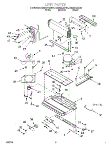 06 - Unit parts for Whirlpool Refrigerator GB22DKXGN00 from AppliancePartsPros.com