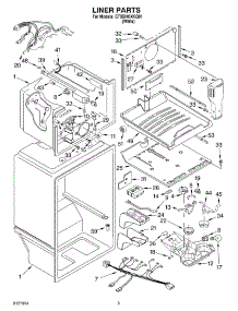 02 - Liner parts for Whirlpool Refrigerator GT9SHKXKQ01 from AppliancePartsPros.com