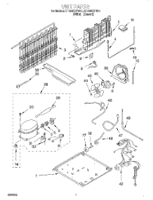 04 - Unit parts for Whirlpool Refrigerator ET18NKXFN01 from AppliancePartsPros.com