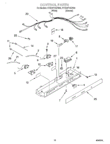 11 - Control parts for Whirlpool Refrigerator 4YED27DQFN03 from AppliancePartsPros.com