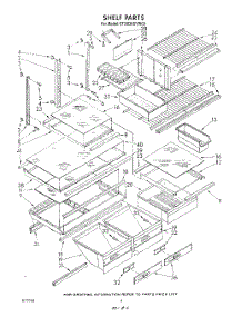 05 - Shelf, Lit / Optional parts for Whirlpool Refrigerator ET20DKXVF00 from AppliancePartsPros.com