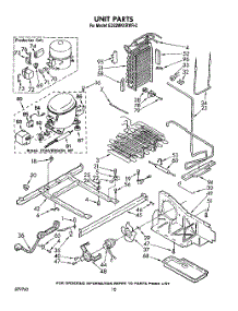 06 - Unit parts for Whirlpool Refrigerator ED22MKXRWR2 from AppliancePartsPros.com