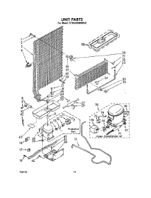 06 - Unit parts for Whirlpool Refrigerator ET14AKXMWR0 from AppliancePartsPros.com