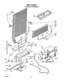 06 - Unit parts for Whirlpool Refrigerator ET14EKXPWR0 from AppliancePartsPros.com