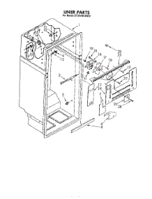 03 - Liner parts for Whirlpool Refrigerator ET20VMXSW01 from AppliancePartsPros.com