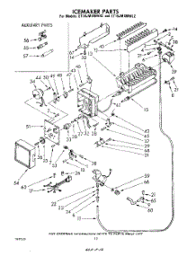 09 - Ice Maker , Not Illustrated And Optional parts for Whirlpool Refrigerator ET18JMXMWR2 from AppliancePartsPros.com