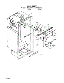 02 - Liner parts for Whirlpool Refrigerator ET20RKYYW11 from AppliancePartsPros.com