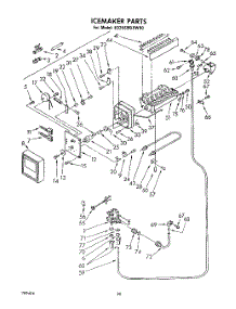 11 - Icemaker parts for Whirlpool Refrigerator ED25SMXRWR0 from AppliancePartsPros.com