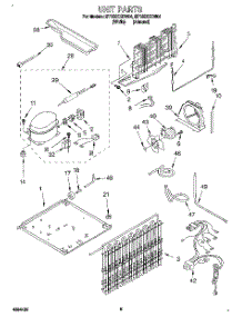 06 - Unit, Lit / Optional parts for Whirlpool Refrigerator ET18ZKXDN04 from AppliancePartsPros.com