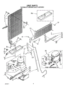 07 - Unit parts for Whirlpool Refrigerator ET14JMYWW01 from AppliancePartsPros.com