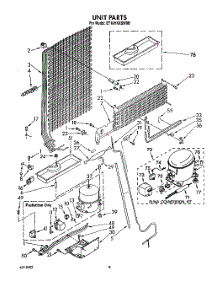 07 - Unit parts for Whirlpool Refrigerator ET18HKXSW0B from AppliancePartsPros.com