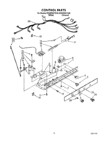 11 - Control parts for Whirlpool Refrigerator ED22PQXYW00 from AppliancePartsPros.com