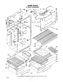 03 - Liner parts for Whirlpool Refrigerator ET20HKXMWR0 from AppliancePartsPros.com