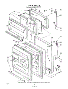 06 - Door , Lit / Optional parts for Whirlpool Refrigerator ET20HKXMWR0 from AppliancePartsPros.com