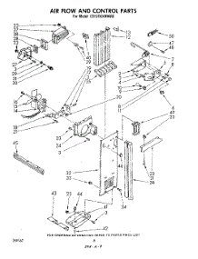 05 - Air Flow And Control, Lit / Optional parts for Whirlpool Refrigerator ED19TKXMWR0 from AppliancePartsPros.com