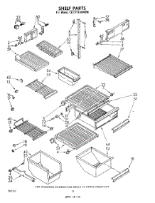 06 - Shelf parts for Whirlpool Refrigerator ED19TKXMWR0 from AppliancePartsPros.com