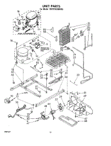 07 - Unit parts for Whirlpool Refrigerator ED19TKXMWR0 from AppliancePartsPros.com