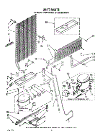 07 - Unit parts for Whirlpool Refrigerator ET14JKYXW01 from AppliancePartsPros.com