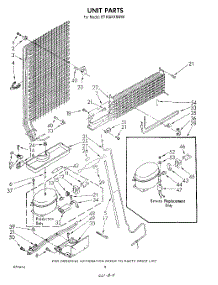 07 - Unit parts for Whirlpool Refrigerator ET16AKXSW00 from AppliancePartsPros.com