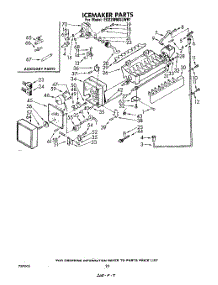 12 - Icemaker parts for Whirlpool Refrigerator ED22MMXLWR1 from AppliancePartsPros.com