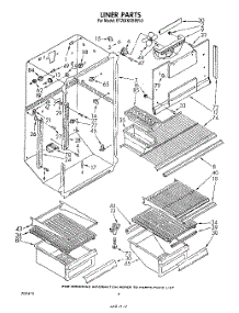03 - Liner parts for Whirlpool Refrigerator ET20XKXRWR0 from AppliancePartsPros.com